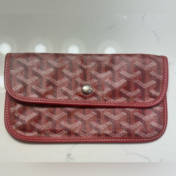 Goyard Handbags - *SOLD* Red Goyard Pouch